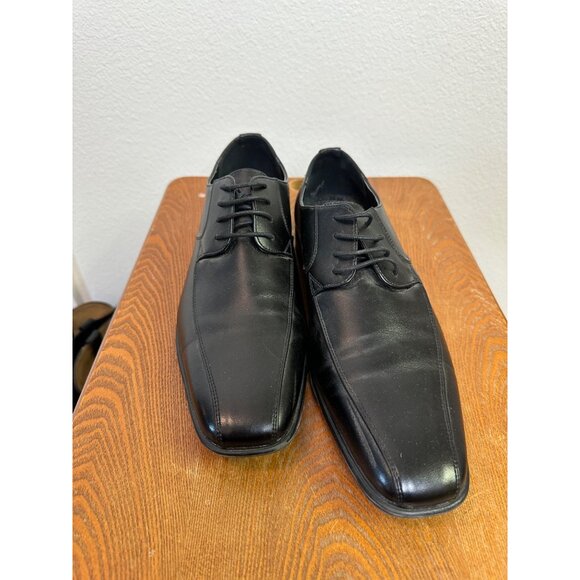 Van Heusen Anthony Line Dress Shoes  Black Size 10 Sku 2702 - Picture 4 of 15
